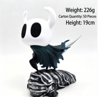Figurine Hollow Knight Mini Ukuran 7-25CM, Figura PVC Anime, Mainan Kotak Telur Gachapon