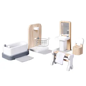 Furniture Doll House Bathroom Doll House