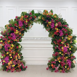 Mịn tú cầu cây xanh Nhân Tạo Hoa sắp xếp đám cưới backdrop hoa bị hỏng vòm cho lối đi trang trí nội thất - Product Image 5