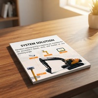 Système de nivellement pour excavatrice YCT H5Pro Xfix GNSS RTK, mini-pièces, affichage LED, contrôle de qualité GPS pour engins de construction