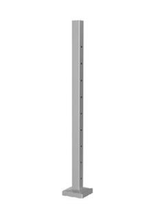 อุปกรณ์ตกแต่งราวบันไดตัวยึดลูกกรงบันไดราวจับบันไดดีไซน์เรียบง่าย - Product Image 2