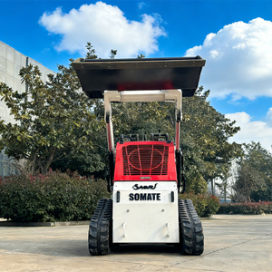 Free Shipping Cheap Front Loader Mini Skid Steer Loader EPA EURO5 Gasoline Engine PLC Gearbox Pump Bearing Crawler Motor Gear - Product Image 5