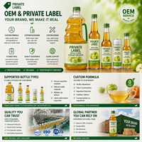 Vinaigre de cidre de pomme en vrac OEM 1,9 L – Approvisionnement direct usine pour importateurs alimentaires étrangers, propriétaires de marques et distributeurs en chaîne