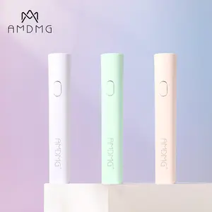 Amdmg Bằng Sáng Chế Thiết Kế Có Thể Sạc Lại Xách Tay 3W Gel <span class=keywords><strong>LED</strong></span> Ánh Sáng Mini UV Nail Đèn Một Ngón Tay Bút Hình Dạng UV <span class=keywords><strong>LED</strong></span> Nail Đèn Cho Làm Móng Tay - Product Image 1