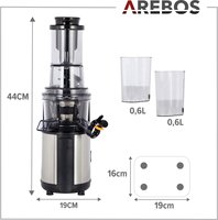 Keukenapparatuur Elektrische Fruitpers Sapcentrifuge Langzaam Kauwen Koude Pers Juicers Groenten Processor Fruitpers Squeezer Sapcentrifuge