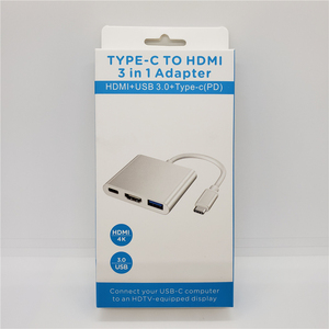 3 in 1 Hub tipo <span class=keywords><strong>C</strong></span> <span class=keywords><strong>USB</strong></span> 3.1 a PD <span class=keywords><strong>USB</strong></span>-<span class=keywords><strong>C</strong></span> 4K 1080p <span class=keywords><strong>HDMI</strong></span> USB3.0 <span class=keywords><strong>USB</strong></span> <span class=keywords><strong>adattatore</strong></span> 3.0 per Macbook Samaung S23 S22 Huawei Google Chromebook - Product Image 6