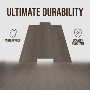 Plancher <span class=keywords><strong>stratifié</strong></span> brillant 8 mm E0 écologique |   Unilin Click Imperméable |   Commerciale et résidentielle |   OEM - Product Image 5