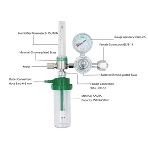 Giá Tốt Oxy Y Tế Flow Meter, Oxigen Flow Meter Regulator, Oxigen Điều Chỉnh Y Tế Flow Meter