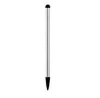 Stylet capacitif en métal à double usage, stylo pratique, stylet tactile pour écran résistif, pour iPad, iPhone, Samsung, Nintendo WII