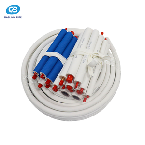 Ensemble de conduites en cuivre isolées pour <span class=keywords><strong>climatiseur</strong></span>, tube en cuivre 99,9935 % <span class=keywords><strong>pur</strong></span>, résistant à la corrosion pour <span class=keywords><strong>climatiseur</strong></span> - Product Image 4