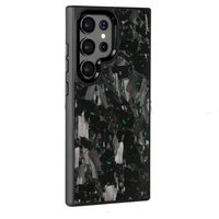 Coque élastique en métal pour Samsung Galaxy S25 S24 S23 Ultra S25 Protecteur d'objectif PC givré Couverture arrière