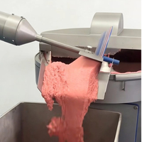 Hachoir Industriel à Viande, Poisson, Surimi, Poulet, Bœuf – Machine de Traitement Automatique à Lame Courbe en Acier Inoxydable 304