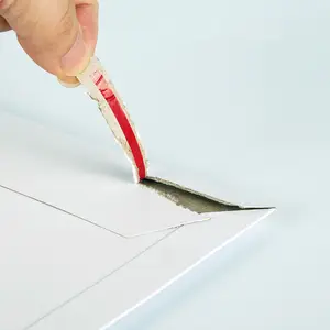 Custom Rigid Cardboard Paper Envelope Packaging For Document Shipping A4 Envelope Cardboard