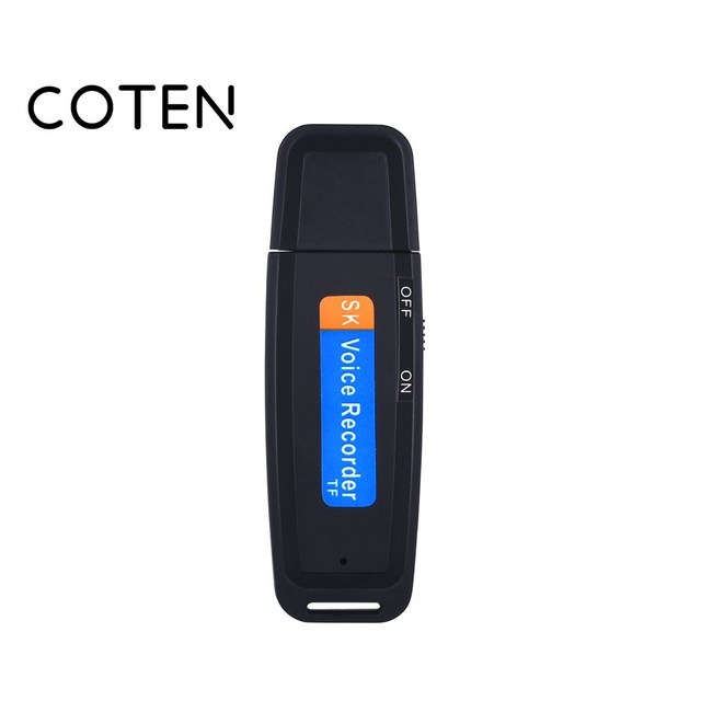 U-Disk Digital Audio Recorder TF Flash Card USB Voice Recorder Mini Dictaphone Digital Voice Recorder