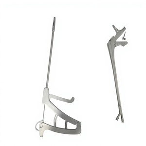 Pince à suture manuelle en acier inoxydable, type Scorpion, porte-aiguille droit pour la formation en chirurgie d'arthroscopie - Product Image 1