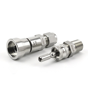 Conector Rápido Hikelok de Fábrica, <span class=keywords><strong>6000</strong></span> LB, 1/4\", Acero Inoxidable 316, Conector Rápido de Gran Flujo, Hembra NPT de 1/4\" - Product Image 3