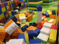 Bloc de construction en plastique BettaplayEnsembles de jeu souples Blocs de construction géants EPP Terrain de jeu