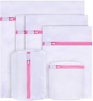 Sac à linge pliable en polyester tendance, blanc, pour le lavage et l'organisation
