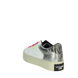 Autunno/inverno/primavera estate espadrillas Sneakers per camminare leggere leggere bianco/argento con suola in rete DFSH367016 - Product Image 2