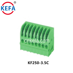 Kefa kf250 Châu Âu mkdsn 2row screwless mức độ khối thiết bị đầu cuối PCB Nhựa Dây nối mùa xuân khối thiết bị đầu cuối - Product Image 6