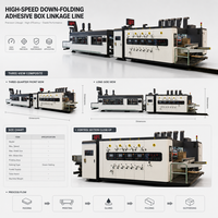 Nouvelle machine de découpe et d'impression de carton ondulé entièrement automatique à grande vitesse, directement de l'usine, avec contrôle PLC et servo