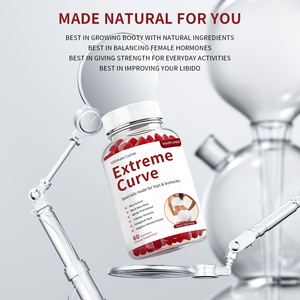 Gomitas BBL Totalmente Naturales, Sin Gluten, Sin OMG, Mezcla de Maca para Mujeres, Crecimiento de Cadera y Glúteos, Apoyo al Apetito, Suplemento Herbal, OEM, ODM - Product Image 3