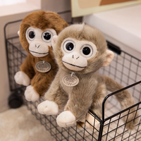 Nouvelle peluche singe doré, jouet en peluche singe, décoration de voiture gorille, cadeau pour enfants
