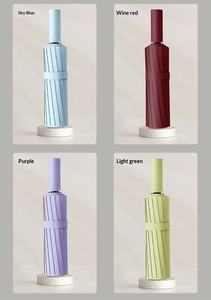 Fabricant de parapluies automatiques personnalisés, parapluie de grande taille résistant au vent, à la pluie et au soleil avec impression de logo pour la vente en gros et en vrac - Product Image 4