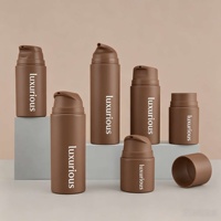 Flacon AIRLESS en PP de 30ml, 50ml, 80ml, 100ml, 120ml, 150ml au design de luxe pour lotion et autres cosmétiques, avec pompe AIRLESS