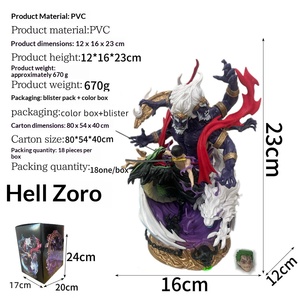 Statuette di Roronoa Zoro Re dell'Inferno Yama da <span class=keywords><strong>One</strong></span> <span class=keywords><strong>Piece</strong></span>, Merchandise Anime, Giocattoli Trendy, Regali e Decorazioni per Ufficio - Product Image 4
