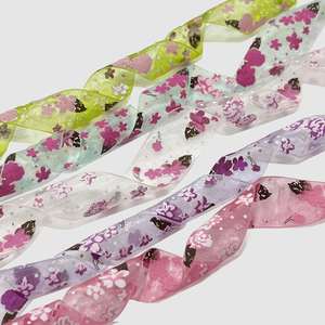 Cordones Blancos Pequeños al por Mayor, Aptos para Zapatillas de 25 mm, Cordones Transparentes Impresos, Cordones Planos para Zapatillas - Product Image 3