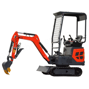 Miniexcavadora diésel de 1,5 toneladas para granja y minería, escavadora de orugas con motor oscilante certificado EPA y CE con componente de núcleo de bomba - Product Image 1