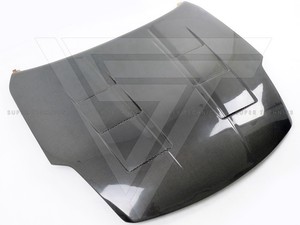 日産350zZ332003-2005用のスーパーテクニクススタイルカーボンファイバーフード - Product Image 4