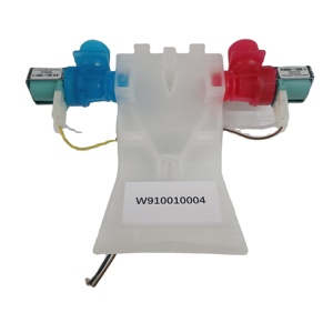 Vanne d'admission d'eau électrique W910010004 pour lave-linge, nouveau matériau, pièce d'accessoire de lave-linge à commande manuelle pour Whirlpool Amérique du Sud - Product Image 1