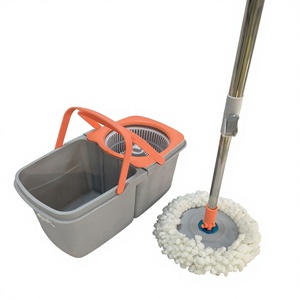 2026 Nuevo Sistema de Limpieza y Secado Rápido para el Hogar 360 °   Mopa Giratoria con Doble Cubeta - Product Image 6
