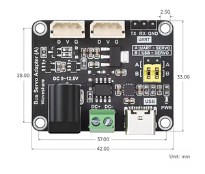 Bus Servo Adapter (A) <strong>Serial</strong> Bus Servo Drive Board Module Applicable to ST/SC Series Robots/<strong>Raspberry</strong> <strong>Pi</strong> UART - Product Image 6
