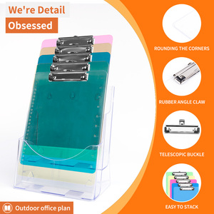 Bền tùy chỉnh treo giấy lưu trữ clipboard y tế điều dưỡng clip board a4 kích thước - Product Image 3