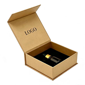 Boîte d'emballage cadeau en papier kraft <span class=keywords><strong>de</strong></span> haute qualité avec doublure en éponge, pelliculage mat, pour flacon d'<span class=keywords><strong>huile</strong></span> <span class=keywords><strong>essentielle</strong></span>, avec couvercle à fermeture magnétique et compte-gouttes - Product Image 2