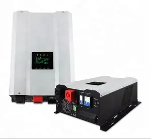 Inverter frekuensi rendah, gelombang sinus murni 1000w 5000w 6000w 8000w 10KW dengan transformer toroidal, inverter surya off grid