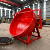 Machine de granulation d'engrais organique MINGDA YP600, granulateur à disques pour poudre minérale, 0,3-5 tonnes/h, pour engrais à base de fumier animal