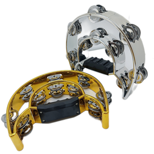 Tambourins en plastique unisexe <span class=keywords><strong>pour</strong></span> enfants, jouet éducatif, <span class=keywords><strong>tambourin</strong></span> doré, nouveau produit - Product Image 4