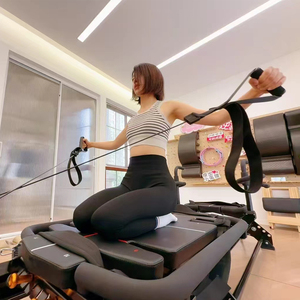 Réformateurs <span class=keywords><strong>de</strong></span> Pilates portables et durables en alliage d'aluminium, machine multifonctionnelle <span class=keywords><strong>Mega</strong></span> Former pour le yoga, la <span class=keywords><strong>salle</strong></span> <span class=keywords><strong>de</strong></span> <span class=keywords><strong>sport</strong></span>, le studio, réglable - Product Image 1