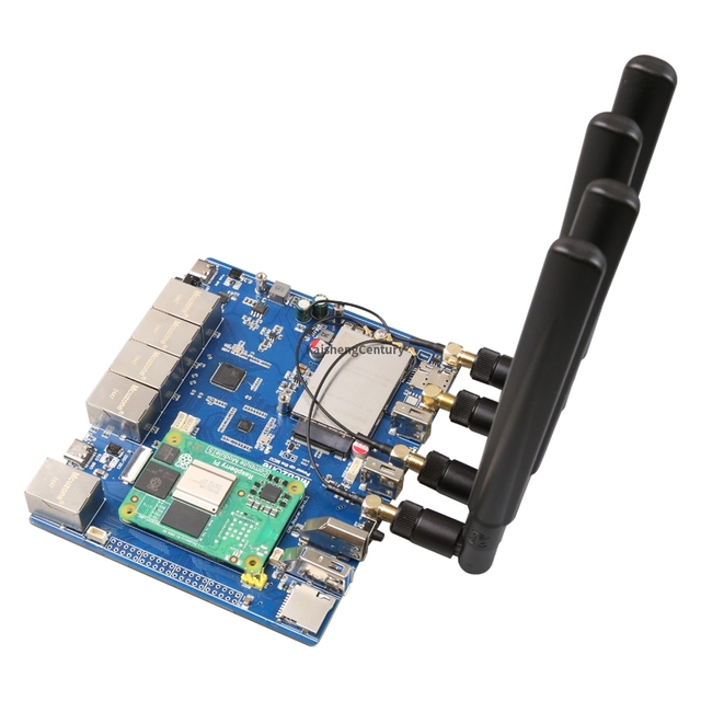 Raspberry Pi CM5 5G Router Expansion Development Board with 4000MB Linux Operating System