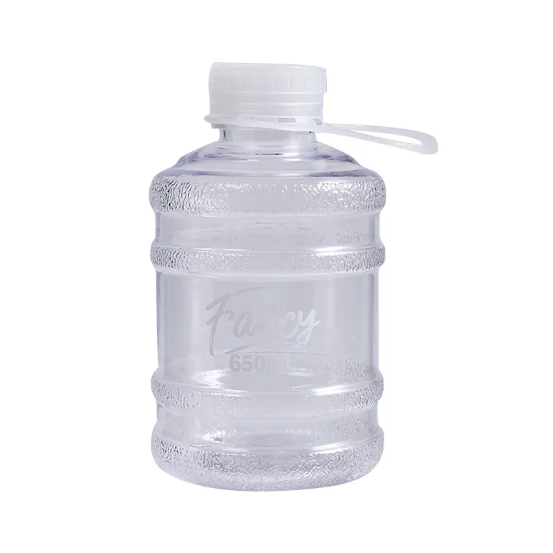 650ml Outdoor Portable Sport Tumblers Plastic Water Bottles Drinking Cups With Handle