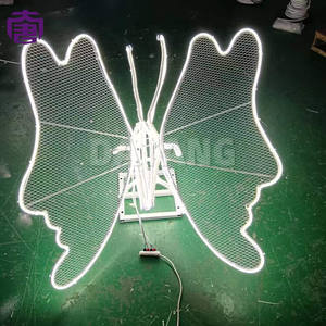 Decoración de Mariposas LED para Jardín Exterior, Luces de Insectos Dinámicas Simuladas Coloridas IP65, Luces Decorativas para Paisajes, Navidad, Festividades, Certificación CE y RoHS - Product Image 3