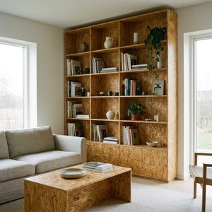 Tablero <span class=keywords><strong>OSB</strong></span> Ecológico de 6mm/12mm, Tablero de Fibras Orientadas de Alta Resistencia, Duradero e Impermeable para Muebles y Construcción - Product Image 5