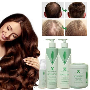 Natural Organic Rosemary Mint Hair Set Sulfate-Free <b>Shampoo</b> Conditioner Mask Serum for Stronger - Product Image 4