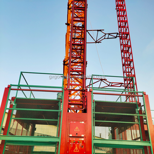 Bouwlift Bouwers Lift Personeel Materialen Hijsen Onder Verankeringsframe Voor Muursteun - Product Image 5