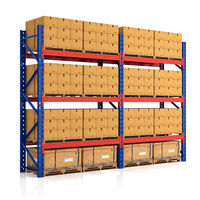 Étagères de stockage industrielles robustes, capacité de charge élevée, étagères de stockage intelligentes, archivage intelligent, étagères métalliques