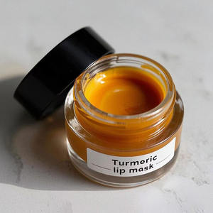 Masque à lèvres au curcuma Traitement des lèvres au collagène Maquillage bio de marque privée Hydratation à la vitamine C Hydratation en profondeur - Product Image 6
